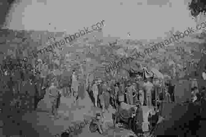 A Black And White Photograph Of Union Prisoners At Andersonville, Sitting And Standing In A Crowded Barracks Andersonville Memories: Andersonville Dreams