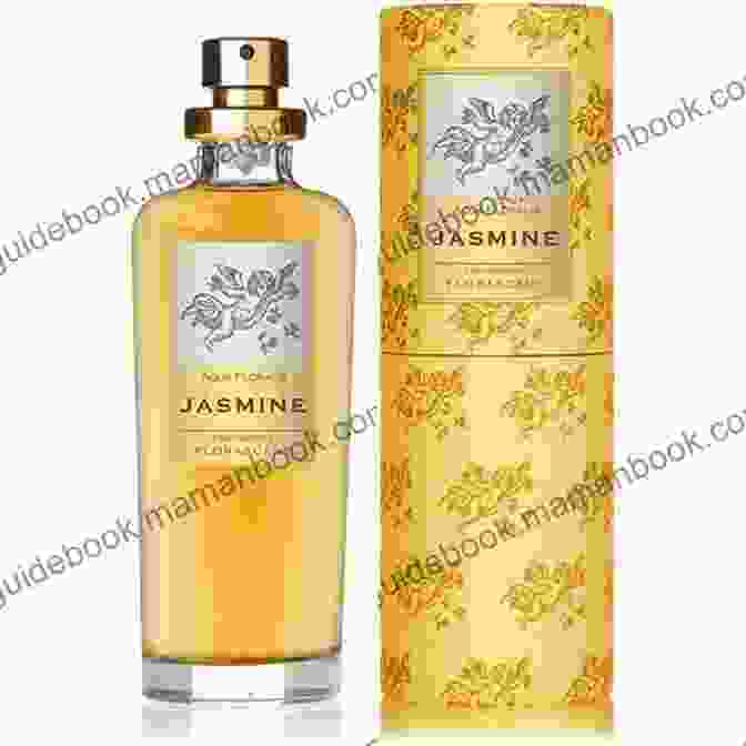 A Bottle Of Jasmine Perfume With A Jasmine Flower Placed Next To It I Leave On Your Hands The Scent Of A Flower