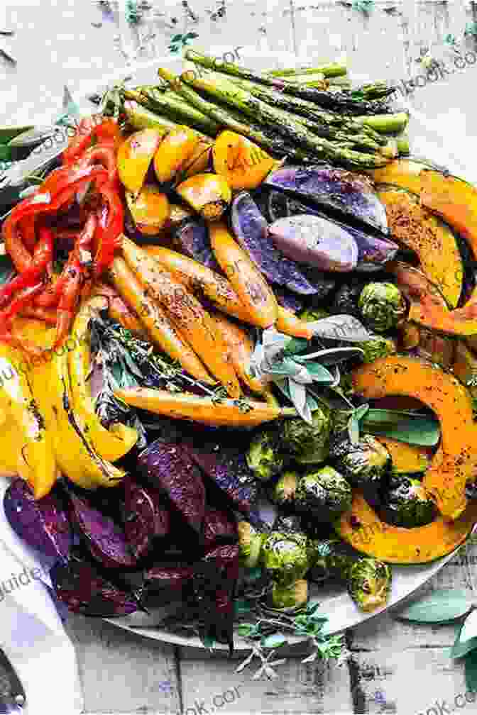 A Colorful Array Of Roasted Rainbow Vegetables On A Baking Sheet Pickles Pigs Whiskey: Recipes From My Three Favorite Food Groups And Then Some