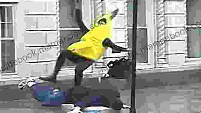A Man In A Banana Costume Slipping On A Banana Peel. 76 Shades Of Humor