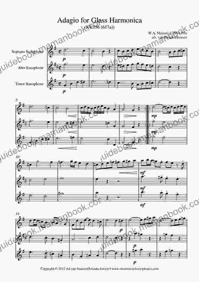 Adagio In Major Glass Harmonica Mozart Beginner Piano Sheet Music Adagio In C Major Glass Harmonica Mozart Beginner Piano Sheet Music