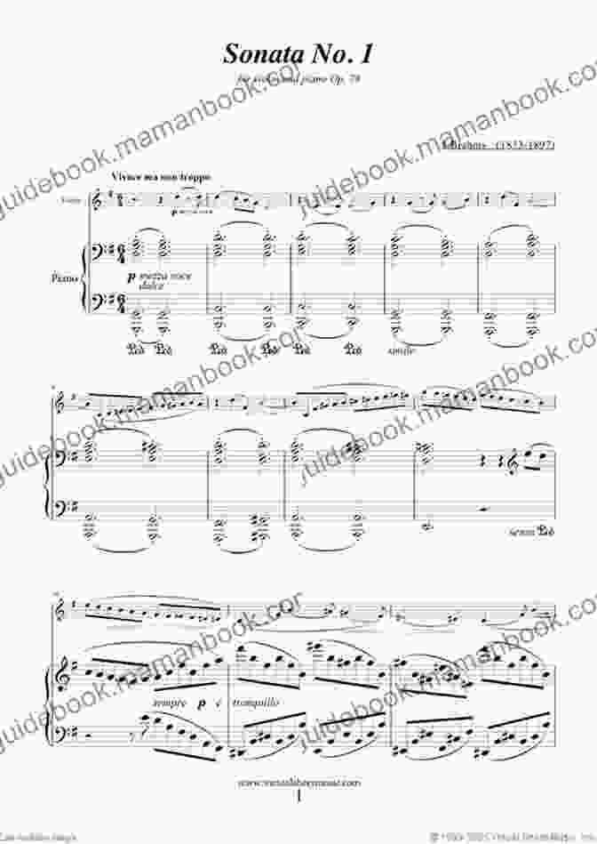 Brahms' Sonatina In G Minor, Op. 140, No. 2 For Clarinet And Piano 10 Romantic Pieces Easy For Clarinet And Piano