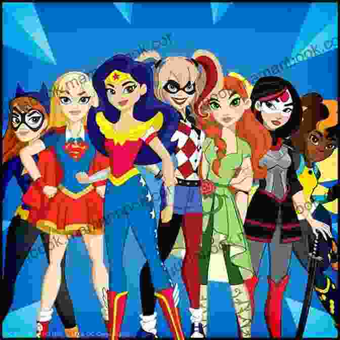 DC Super Hero Girls: Infinite Frenemies Cover Art Featuring Wonder Woman, Supergirl, Batgirl, Bumblebee, Green Lantern, And Zatanna. DC Super Hero Girls: Infinite Frenemies #4