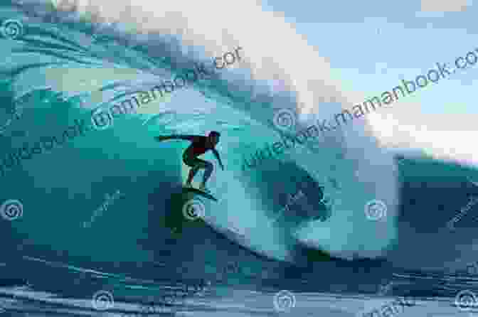 Dings Lance Fogan Gracefully Riding A Wave, Showcasing His Exceptional Surfing Skills In A Display Of Perfect Harmony With The Ocean's Rhythm. DINGS Lance Fogan