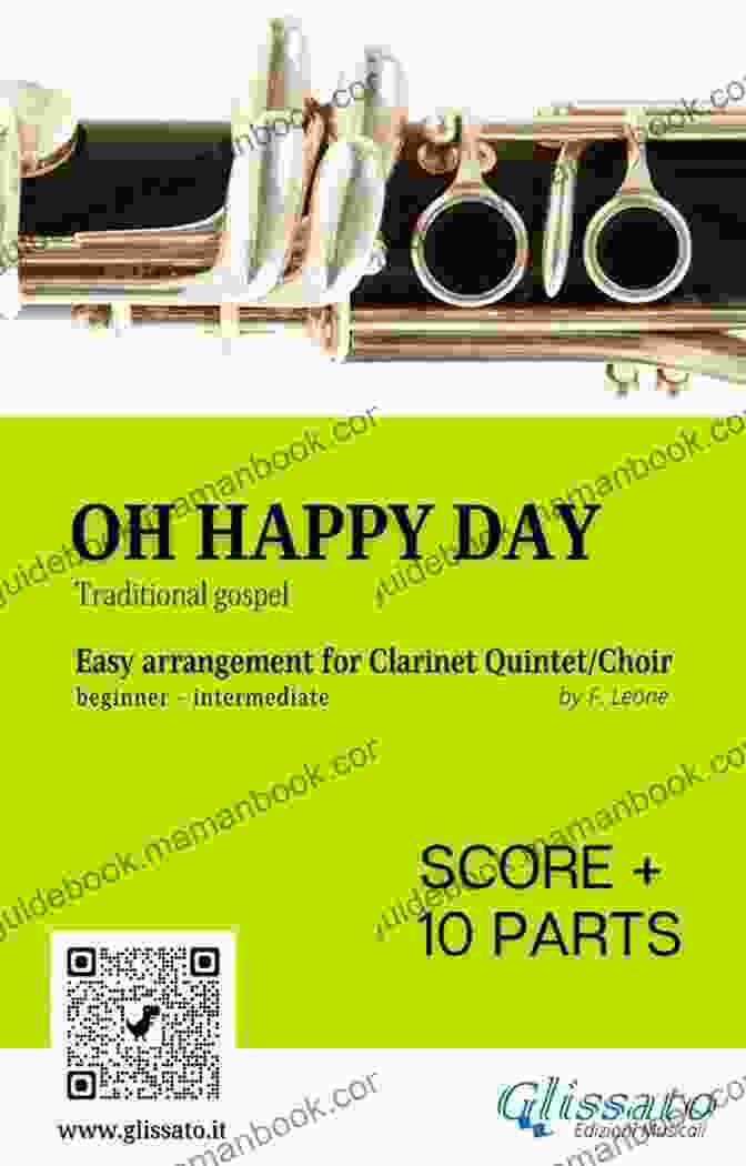 Oh Happy Day Clarinet Quintet Choir Score Oh Happy Day Clarinet Quintet/Choir (score): Easy For Beginner Intermediate