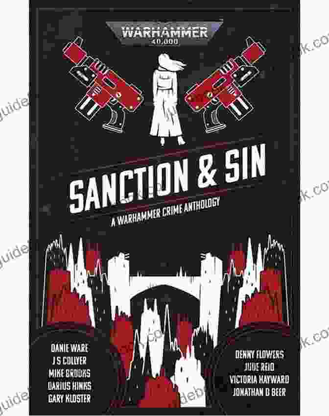 Sanction Sin Book Cover Art Depicting A City Under Siege Sanction Sin (Warhammer Crime) Danie Ware
