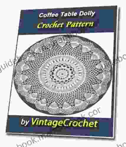 Coffee Table Doily Vintage Crochet Pattern EBook