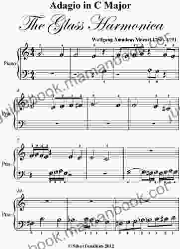Adagio In C Major Glass Harmonica Mozart Beginner Piano Sheet Music