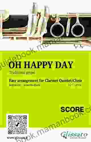 Oh Happy Day Clarinet Quintet/Choir (score): Easy For Beginner Intermediate