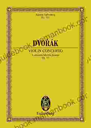 Violin Concerto A Minor: Op 53 (Eulenburg Studienpartituren)